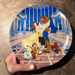Disney Collector Plate-Beauty & the Beast "Love's First Dance" Bradford Exchange